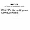 Kugel Rear Wheel Bearing Hub Assembly For Honda Odyssey Isuzu Oasis 70-512180
